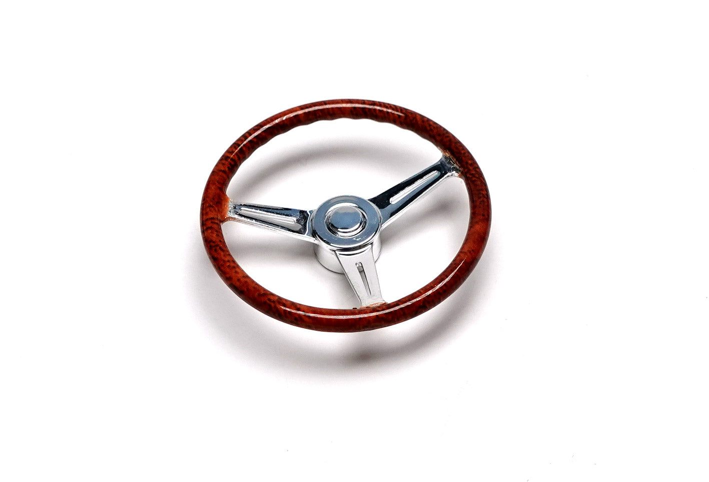 Nardi style 1/10 scale Steering Wheel Gold or Chrome
