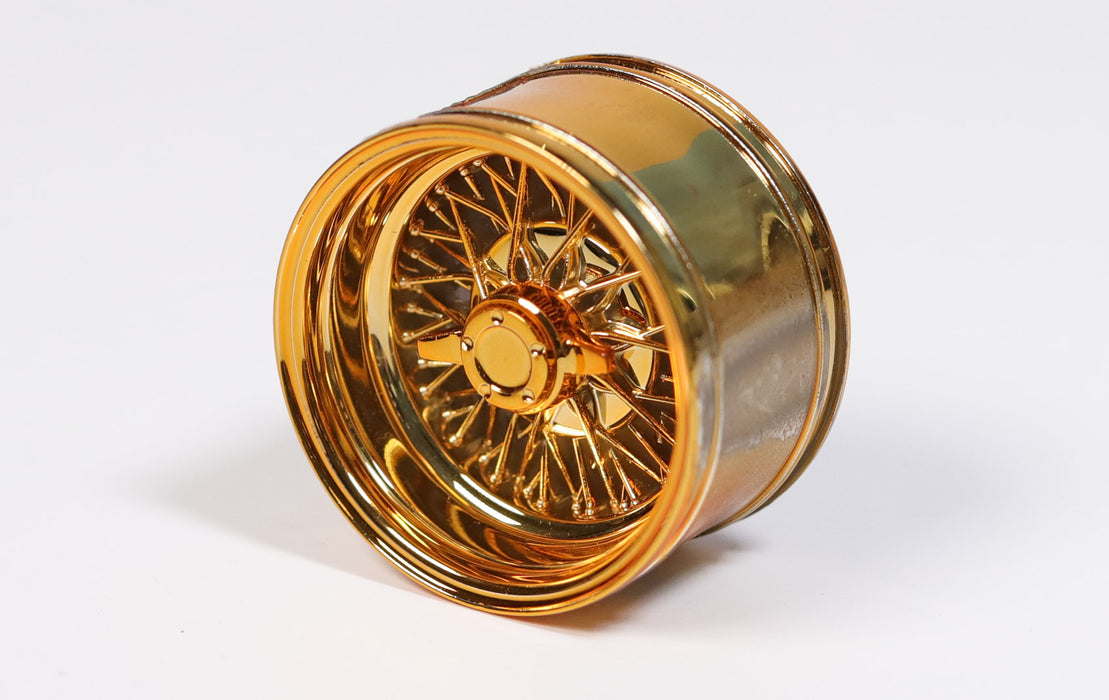 TRUE 13 Cross Laced GOLD or CHROME Single Wheel