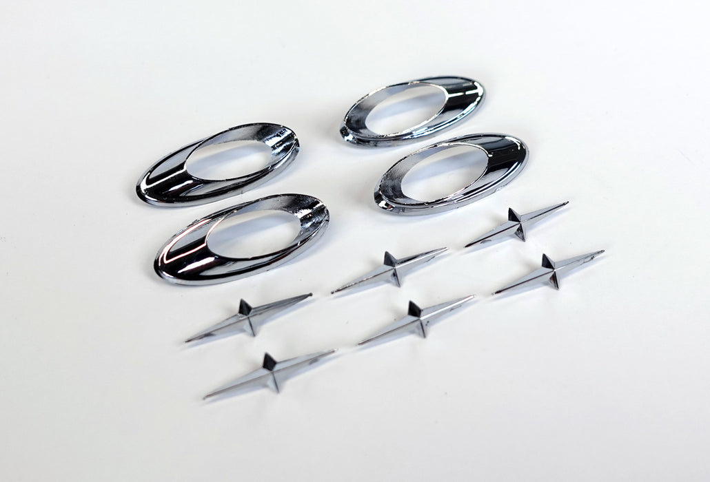 FifytNine Impala cruiser skirts exhaust ports & stars