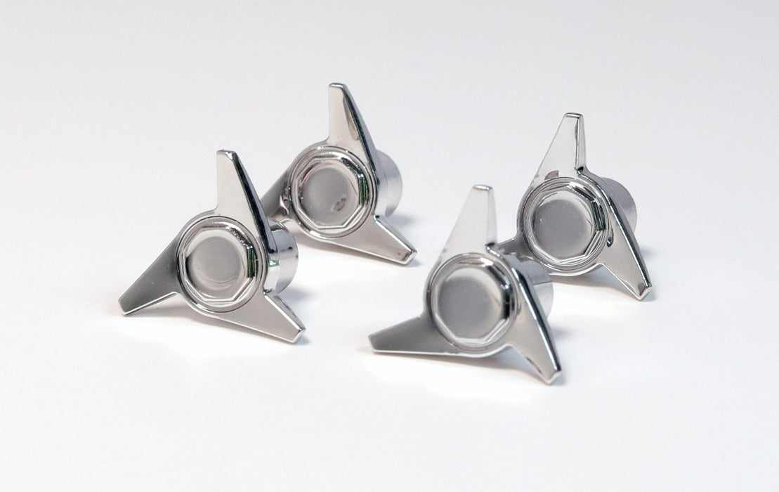 Super Swept Knock Offs for TRUE 13 Wheels (Gold or Chrome)