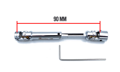 Chrome unlimited slip driveshaft extended 90mm