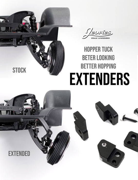 Extenders for Upper A-arms