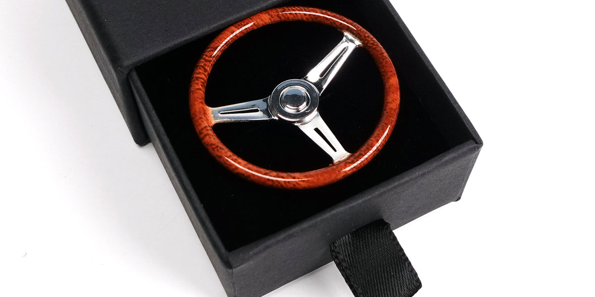 Nardi style 1/10 scale Steering Wheel Gold or Chrome — Jevries