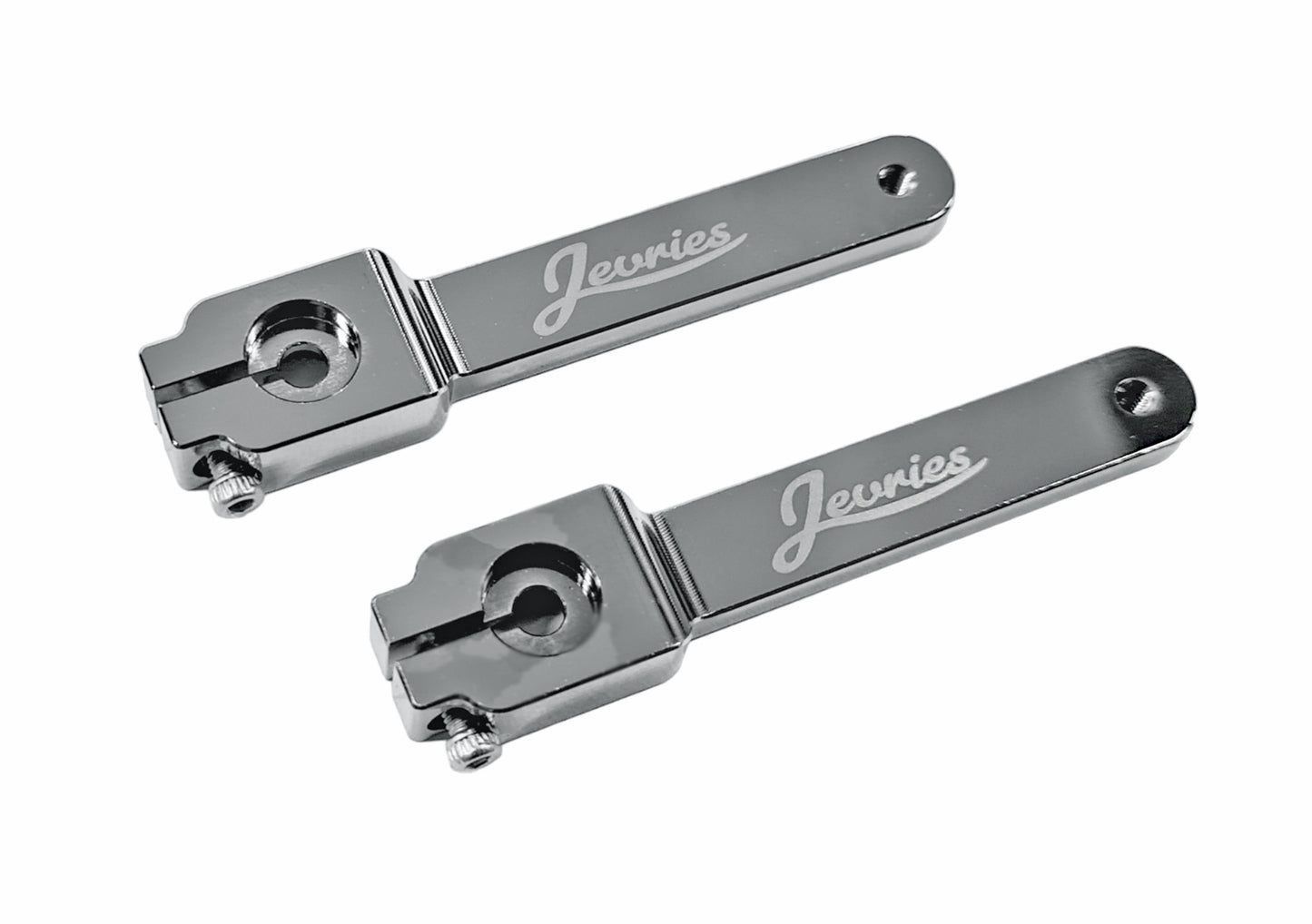 Chrome 1.75" Long Servo Horns (set of 2) Jevries
