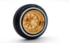 X Laced GOLD wheels - TRUE 13