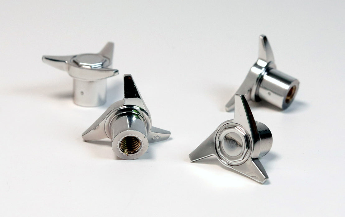 Super Swept Knock Offs for TRUE 13 Wheels (Gold or Chrome)