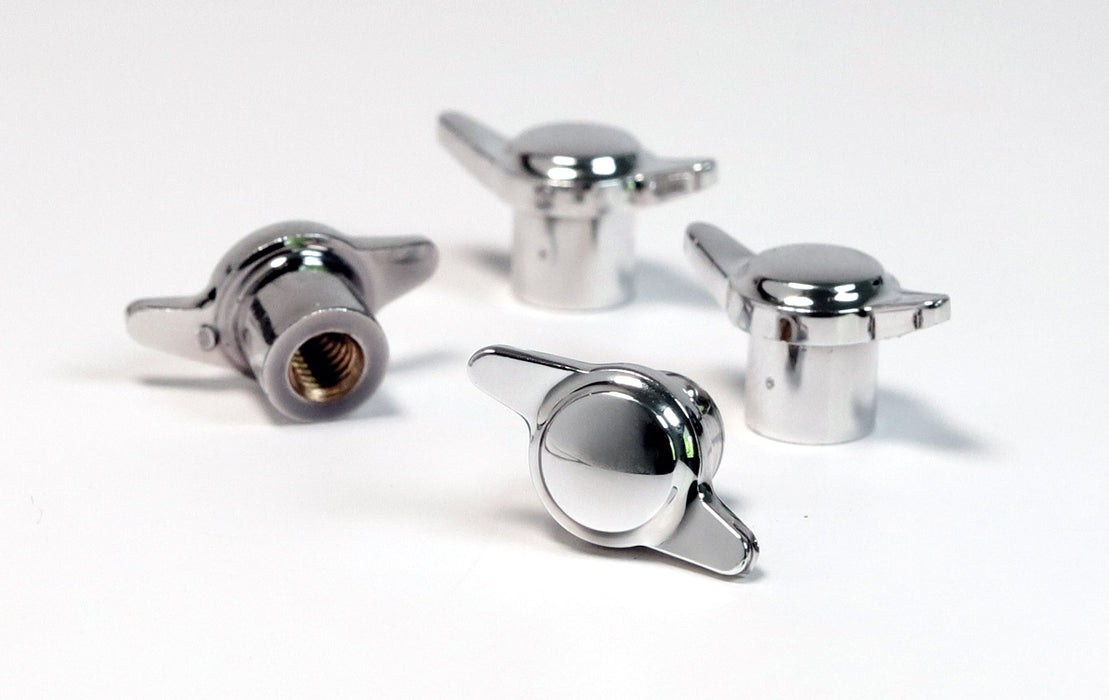 Dog Ear Knock Offs for TRUE 13 Wheels (gold or Chrome)