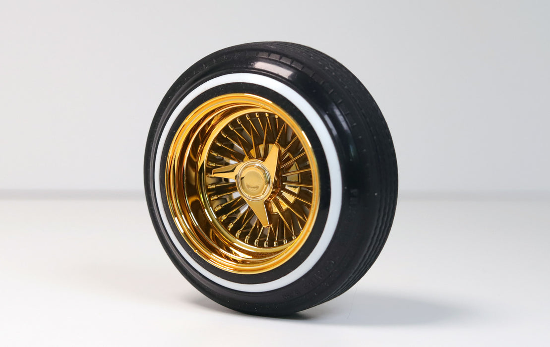 Super Swept Knock Offs for TRUE 13 Wheels (Gold or Chrome)
