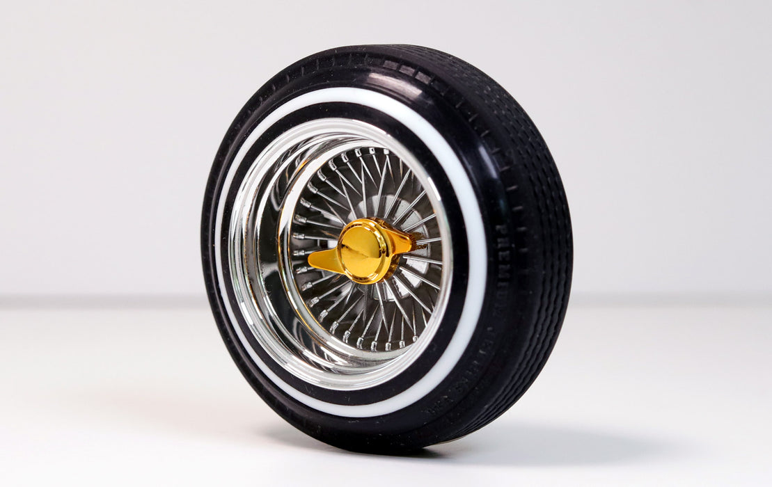 Dog Ear Knock Offs for TRUE 13 Wheels (gold or Chrome)