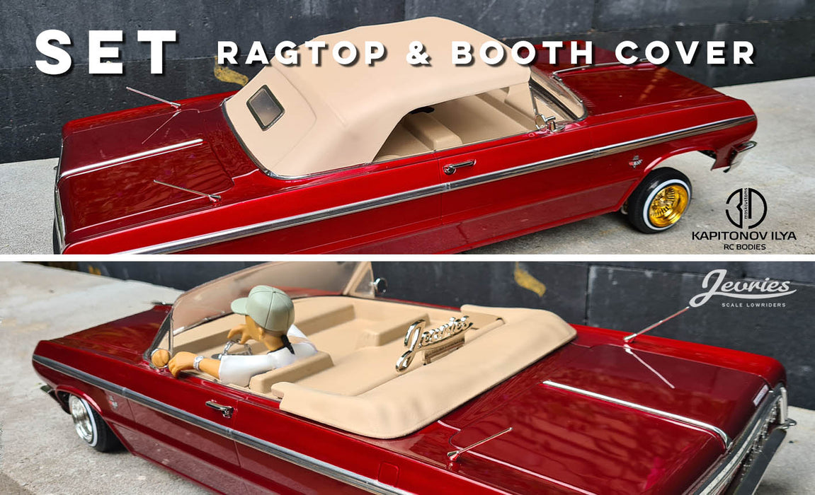 Redcat SixtyFour Impala Ragtop & Boot Cover SET