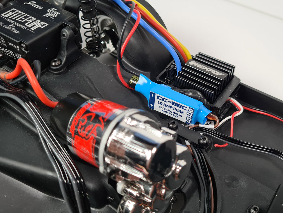 True Hop SUPER PUMP servo developed for 10A BEC at 8.4V
