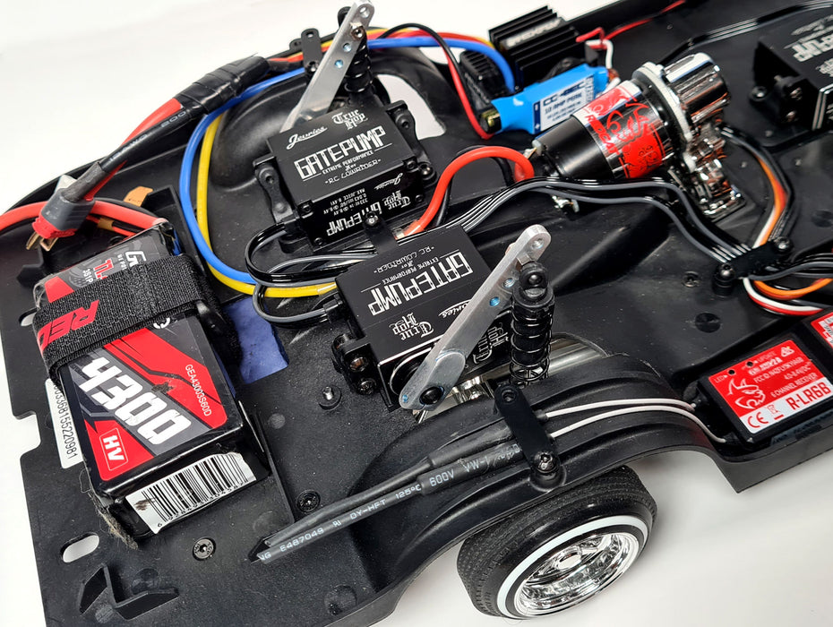 True Hop GATE PUMP servo developed for 10A BEC at 8.4V
